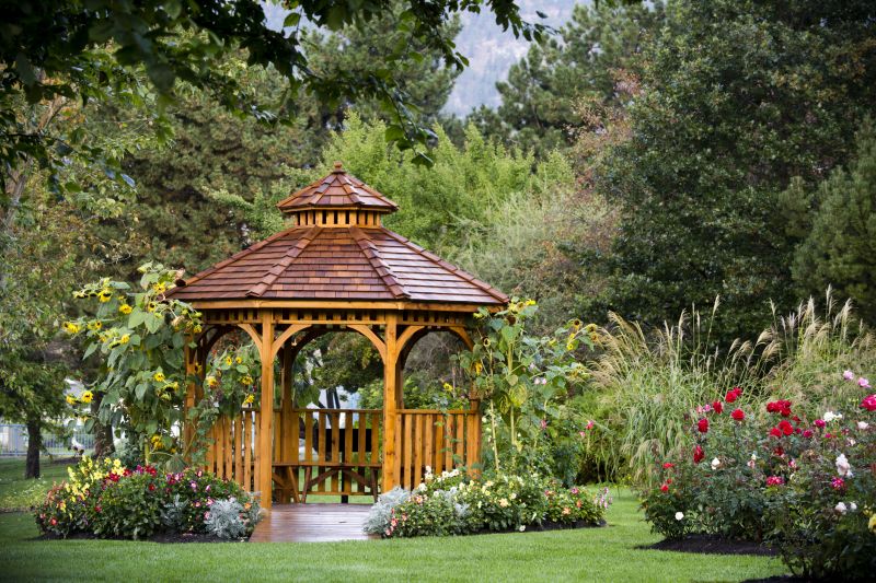 Completed Wooden Gazebo